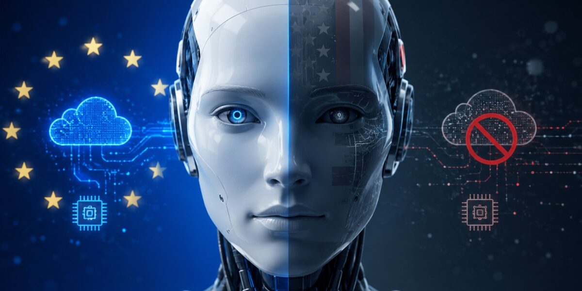 US-Beschränkungen für KI-Dienste erhöhen Europas Abhängigkeit von amerikanischen Chips und Clouds. Unternehmen setzen deshalb stärker auf EU-Anbieter, Open Source und Multi-Cloud.
