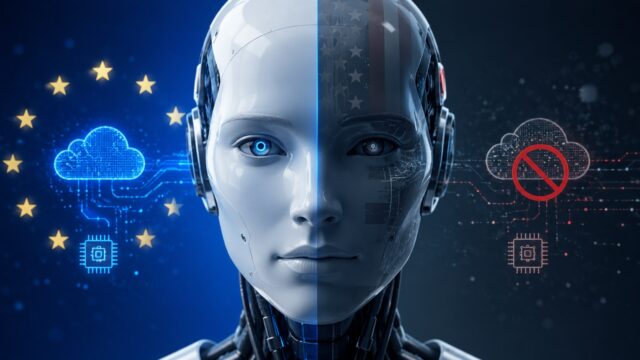 US-Beschränkungen für KI-Dienste erhöhen Europas Abhängigkeit von amerikanischen Chips und Clouds. Unternehmen setzen deshalb stärker auf EU-Anbieter, Open Source und Multi-Cloud.