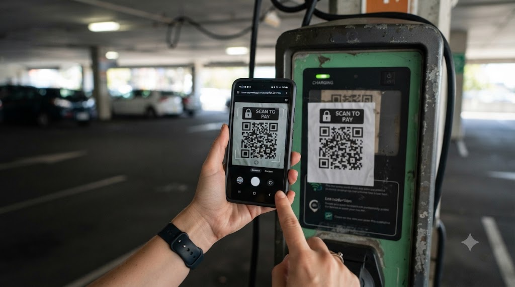 QR-Code auf Parkplatz oder Ladesäule: So erkennen Sie Quishing-Betrug