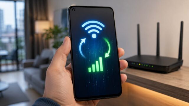 Das Handy wechselt ständig zwischen WLAN und mobilen Daten? Diese Android-Einstellungen, Router-Checks und Netzwerk-Resets stoppen automatische Verbindungswechsel dauerhaft.