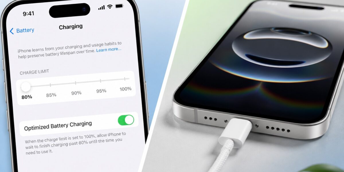 Das iPhone lädt nicht über 80 Prozent? So prüfen Sie Ladelimit, optimiertes Laden, Temperatur, Netzteil und Batteriezustand – mit offiziellen Anleitungen von Apple für alle Modelle.