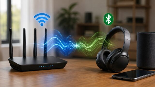Wi-Fi und Bluetooth im 6-GHz-Band sollen besser kooperieren. Was sich für Wi-Fi-6E/7-Router, Smartphones und Bluetooth-Kopfhörer ändert.