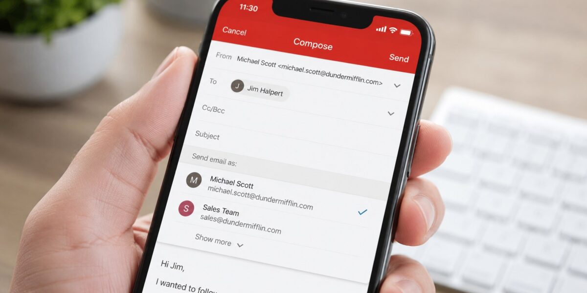 Gmail unterstützt Kontodelegierung jetzt auf Android und iPhone. So lesen und senden Assistenten E-Mails im Namen von Führungskräften, richten den Zugriff ein und lösen typische Probleme.