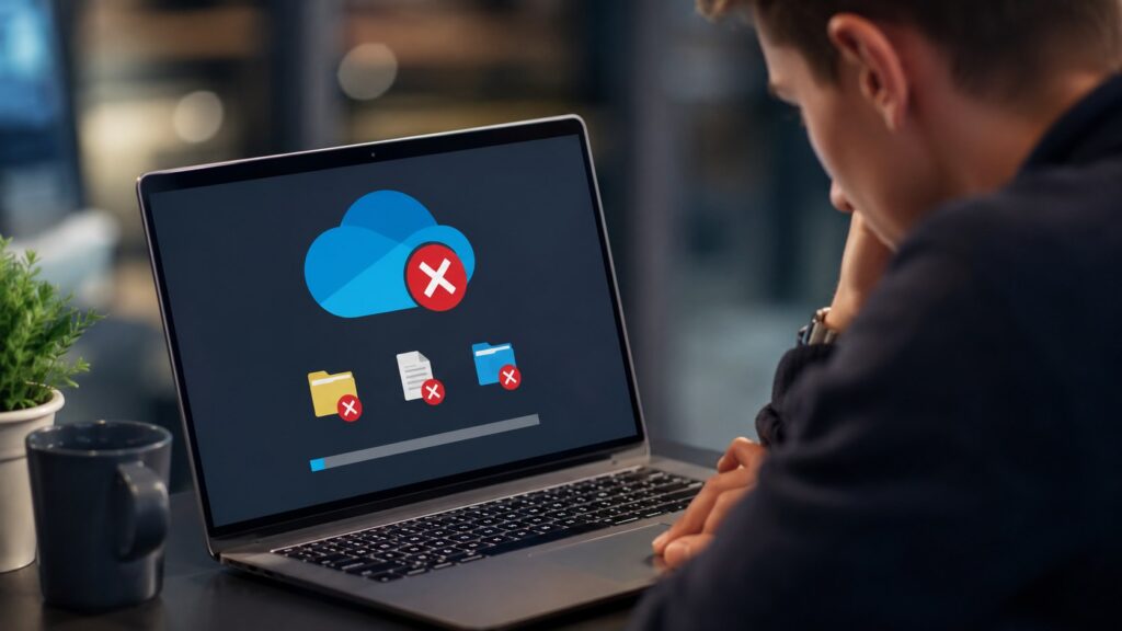 OneDrive synchronisiert nicht: Rote Kreuze, ausstehende Dateien und Kontofehler beheben