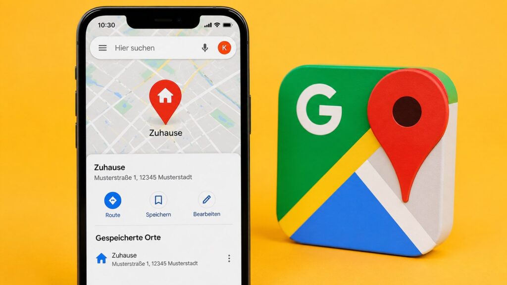 Google Maps Zuhause falsch: Wohnort, Zeitachse und gespeicherte Adressen richtig korrigieren