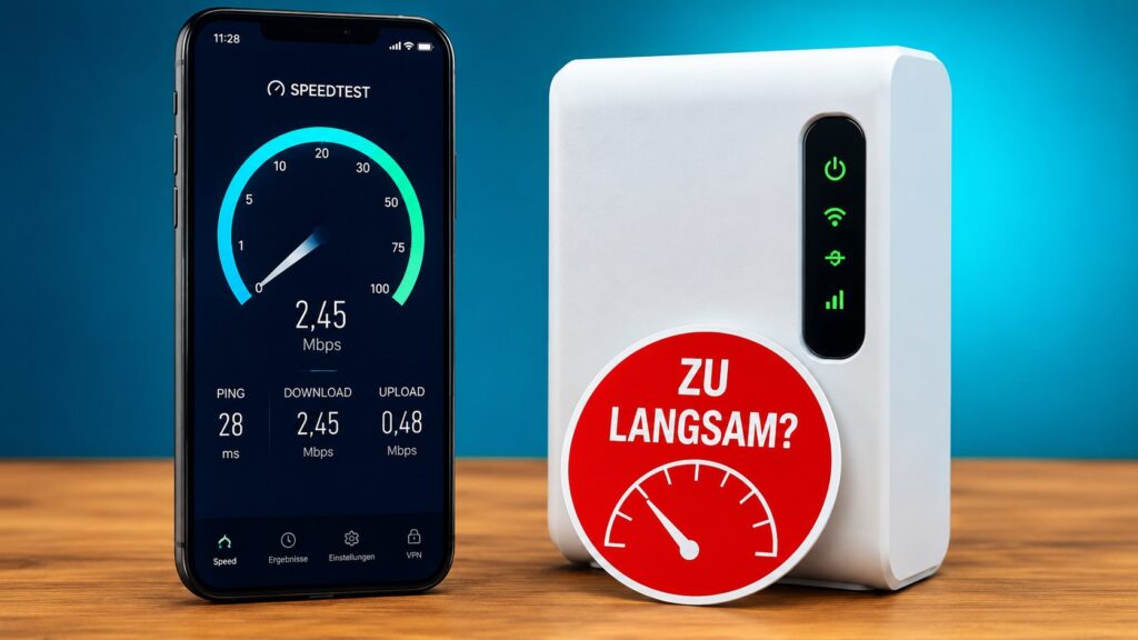 Mobilfunk langsamer als im Vertrag: So wird die Messung für eine Preisminderung anerkannt!