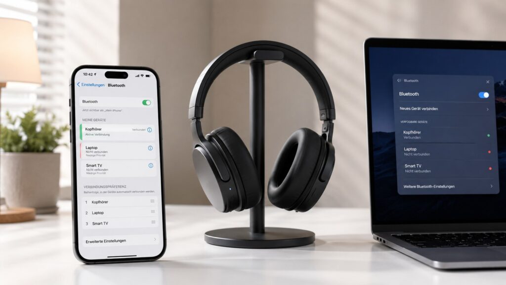 Bluetooth-Kopfhörer verbinden sich mit dem falschen Gerät: So kontrollieren Sie Multipoint dauerhaft