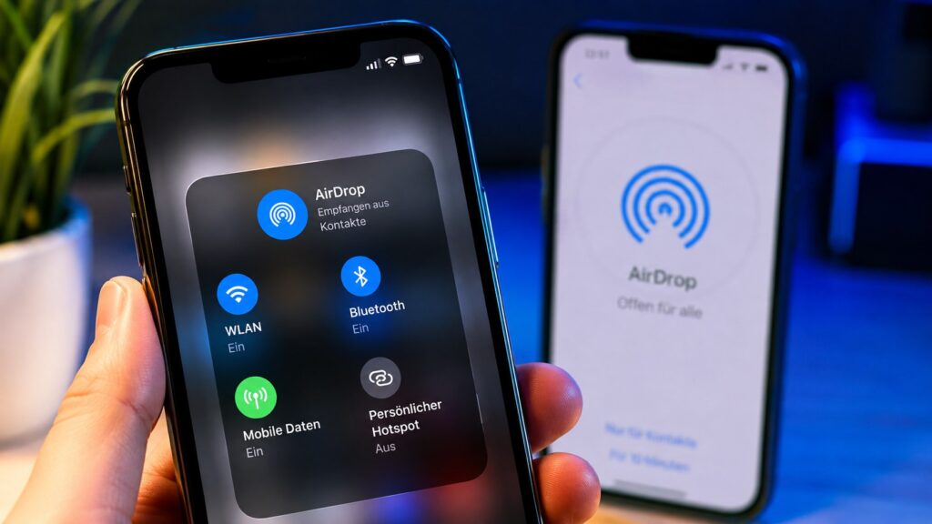 AirDrop findet das andere iPhone nicht: Diese Einstellungen blockieren die Übertragung