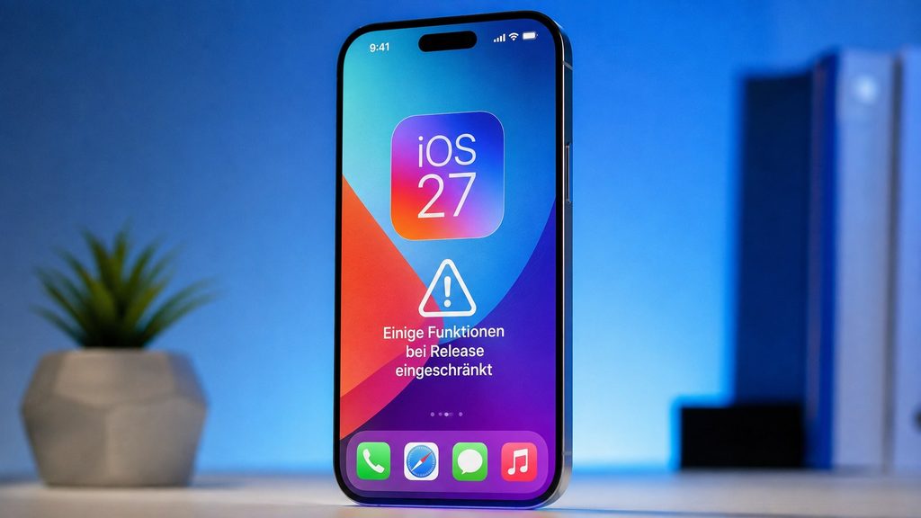 iOS 27 vor dem Start in Deutschland: Diese Funktionen fehlen zum Release oder bleiben eingeschränkt