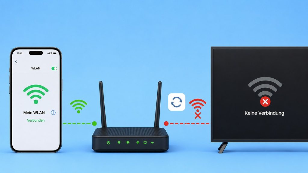 WLAN funktioniert am Handy, aber nicht am Smart-TV: Diese Einstellungen blockieren den Fernseher nach einem Update