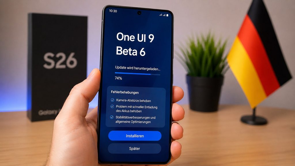 One UI 9 Beta 6 in Deutschland: Diese Fehler behebt Samsung auf dem Galaxy S26 – und wer installieren sollte