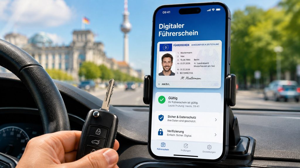 Digitaler Führerschein 2026: Was Autofahrer in Deutschland jetzt zum Smartphone-Ausweis wissen