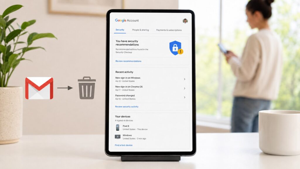 Gmail verschiebt E-Mails automatisch in den Papierkorb: Filter, Weiterleitung und fremde Zugriffe prüfen