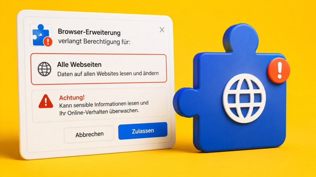 Browser-Erweiterung will plötzlich Zugriff auf alle Webseiten: Das steckt hinter der neuen Berechtigung
