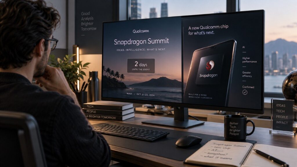 Snapdragon Summit in zwei Tagen: Diese Daten zum neuen Qualcomm-Chip sind schon bestätigt