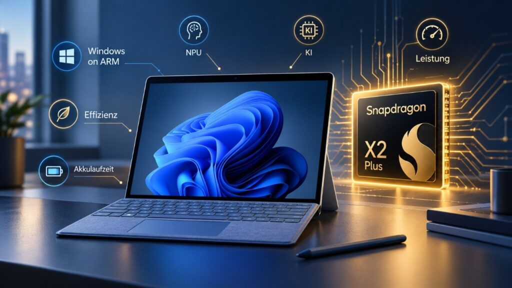 Surface Pro 12 mit Snapdragon X2 Plus: Was Qualcomm für Windows on ARM technisch verändert