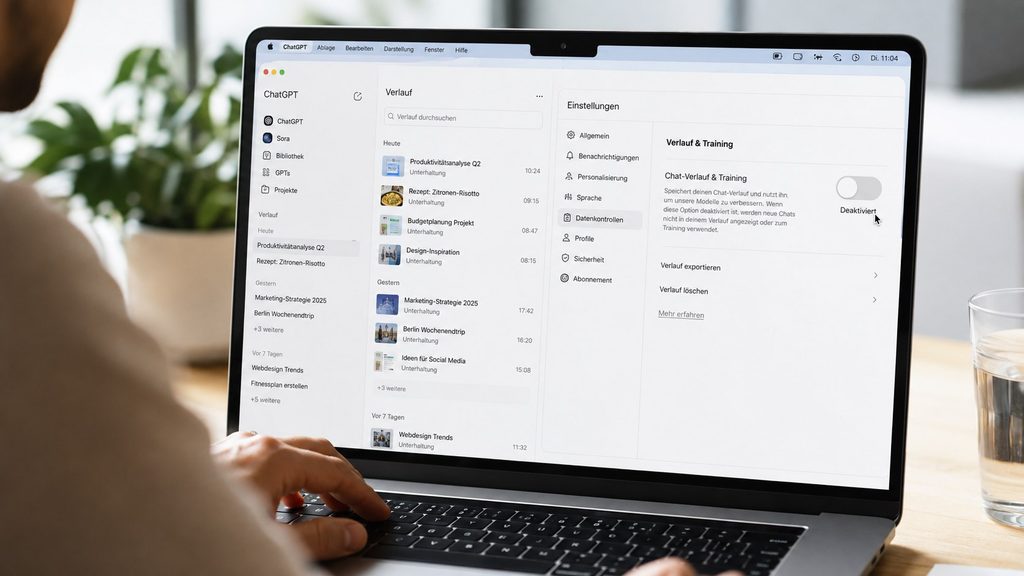 ChatGPT Computer History startet im EWR: Was die Funktion auf dem Mac speichert und wie man sie abschaltet