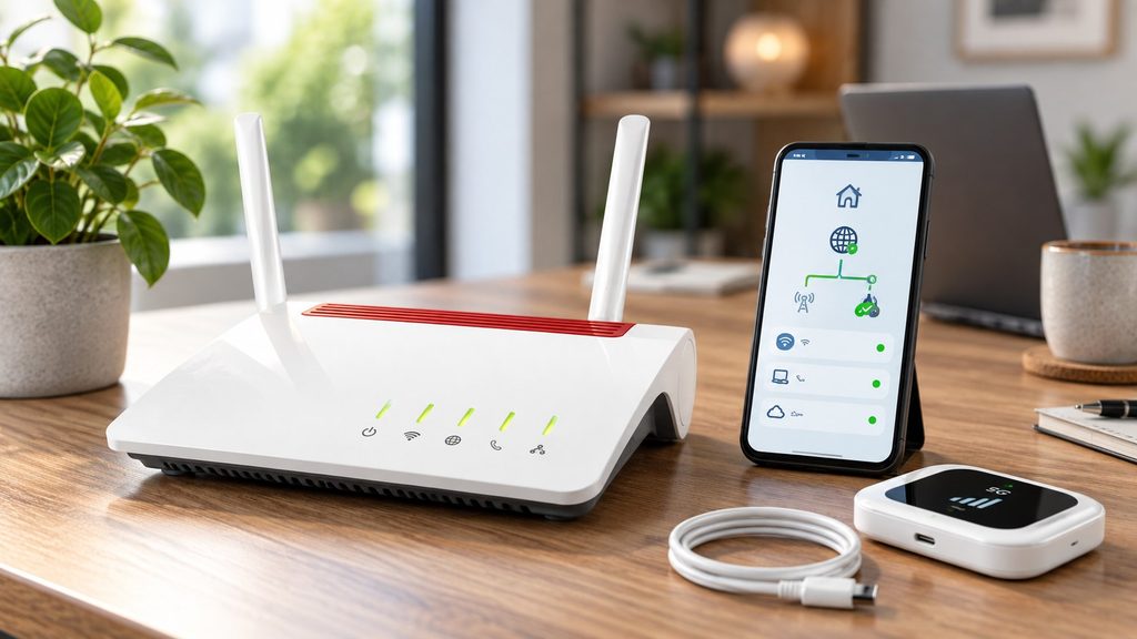 Internet fällt aus: Wie FRITZ! Failsafe automatisch auf 5G umschaltet und was Nutzer jetzt brauchen