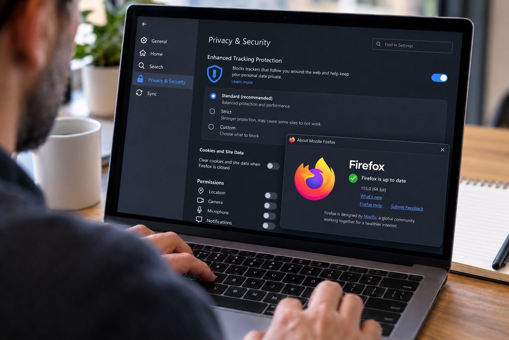 Firefox 155 schließt Sandbox- und Rechte-Lücken: So prüfen Sie jetzt, ob Ihr Browser geschützt ist