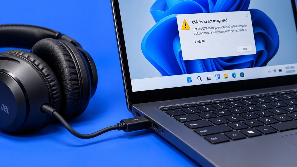 Windows 11: September-Update verursacht USB-Audio-Ausfall und Code 10 – Microsoft bestätigt Fehler