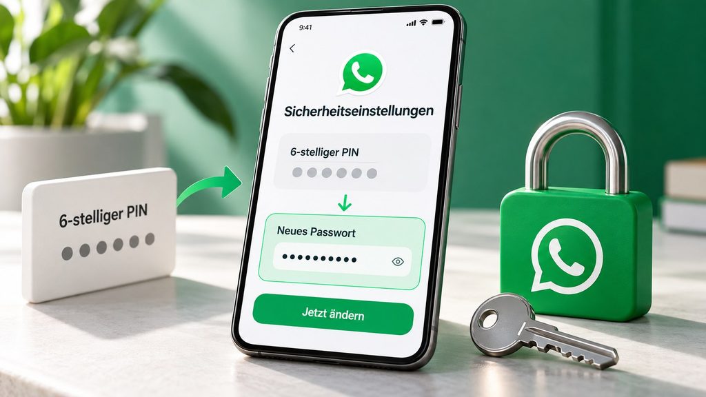 WhatsApp ersetzt den 6-stelligen Sicherheits-PIN durch ein Passwort: Das sollten Nutzer jetzt ändern