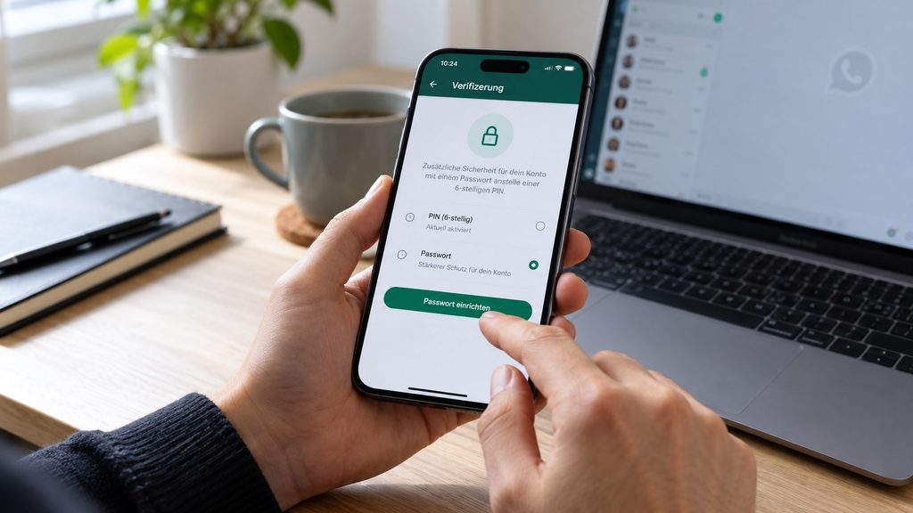 WhatsApp ersetzt den 6-stelligen Sicherheits-PIN durch ein Passwort: Das sollten Nutzer jetzt ändern